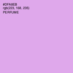 #DFA8EB - Perfume Color Image