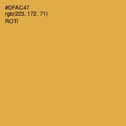 #DFAC47 - Roti Color Image