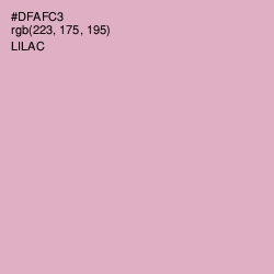 #DFAFC3 - Lilac Color Image