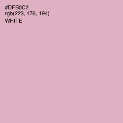 #DFB0C2 - Thistle Color Image