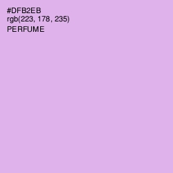 #DFB2EB - Perfume Color Image