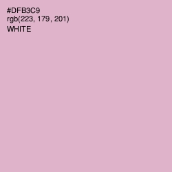 #DFB3C9 - Thistle Color Image