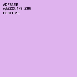 #DFB3EE - Perfume Color Image