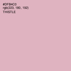 #DFB4C0 - Thistle Color Image