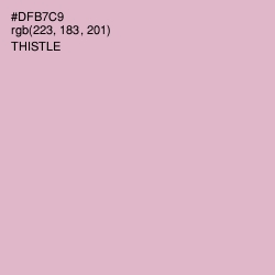 #DFB7C9 - Thistle Color Image