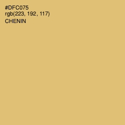 #DFC075 - Chenin Color Image