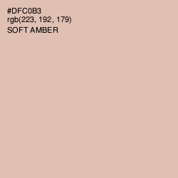 #DFC0B3 - Soft Amber Color Image