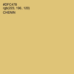 #DFC478 - Chenin Color Image