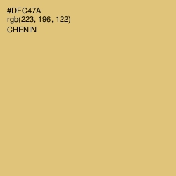 #DFC47A - Chenin Color Image