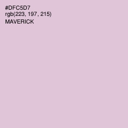 #DFC5D7 - Maverick Color Image