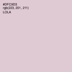 #DFC9D3 - Lola Color Image