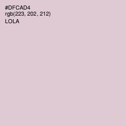 #DFCAD4 - Lola Color Image