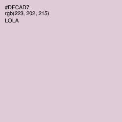#DFCAD7 - Lola Color Image