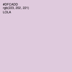 #DFCADD - Lola Color Image