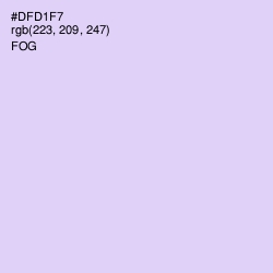 #DFD1F7 - Fog Color Image