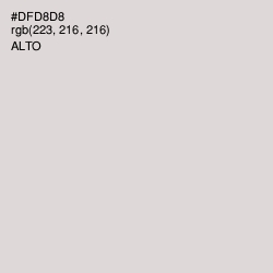 #DFD8D8 - Alto Color Image