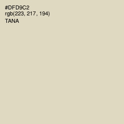#DFD9C2 - Tana Color Image