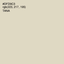 #DFD9C3 - Tana Color Image