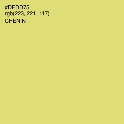 #DFDD75 - Chenin Color Image