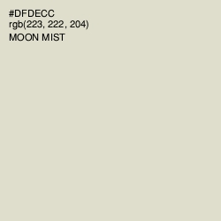 #DFDECC - Moon Mist Color Image