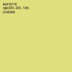 #DFDF7E - Chenin Color Image