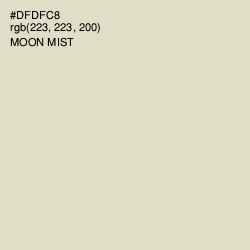 #DFDFC8 - Moon Mist Color Image