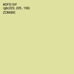 #DFE19F - Zombie Color Image