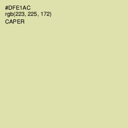 #DFE1AC - Caper Color Image