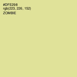 #DFE298 - Zombie Color Image
