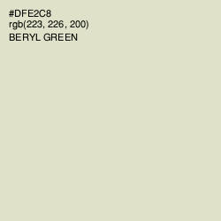 #DFE2C8 - Beryl Green Color Image