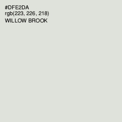 #DFE2DA - Willow Brook Color Image