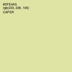 #DFE4A5 - Caper Color Image
