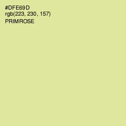 #DFE69D - Primrose Color Image