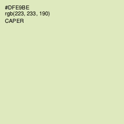 #DFE9BE - Caper Color Image