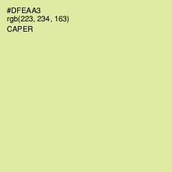 #DFEAA3 - Caper Color Image