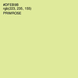 #DFEB9B - Primrose Color Image