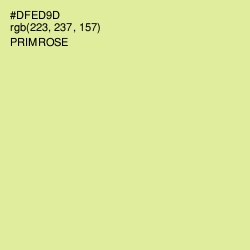 #DFED9D - Primrose Color Image