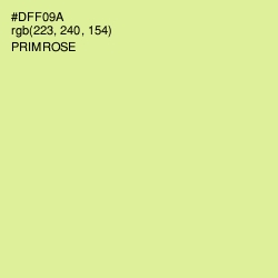 #DFF09A - Primrose Color Image