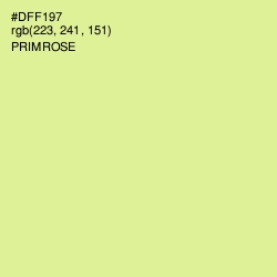 #DFF197 - Primrose Color Image