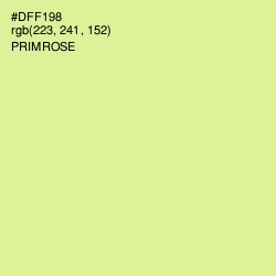 #DFF198 - Primrose Color Image
