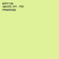 #DFF199 - Primrose Color Image