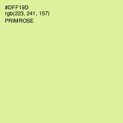 #DFF19D - Primrose Color Image