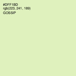 #DFF1BD - Gossip Color Image