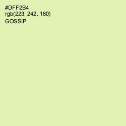 #DFF2B4 - Gossip Color Image