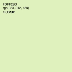 #DFF2BD - Gossip Color Image