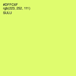 #DFFC6F - Sulu Color Image
