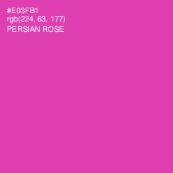 #E03FB1 - Persian Rose Color Image