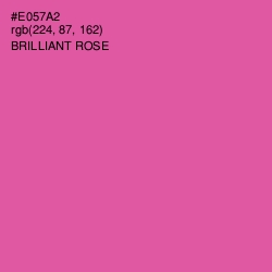 #E057A2 - Brilliant Rose Color Image