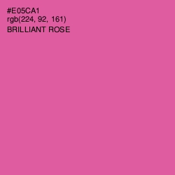 #E05CA1 - Brilliant Rose Color Image