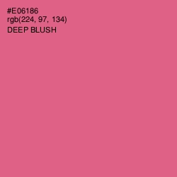 #E06186 - Deep Blush Color Image